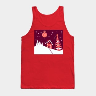 Winter Season Christmas Holiday Mood Tank Top